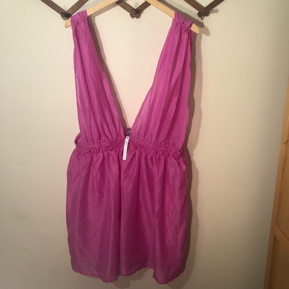 ASOS Hot Pink Swim Coverup - Picture 3 of 6